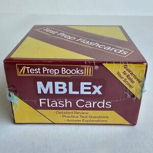 MBLEx Flash Cards Test Prep Books Massage Licensing Exam Study New 3rd Edition